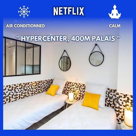 Le Forville : 400M Palais, Calme, Clim Cannes Dış mekan fotoğraf