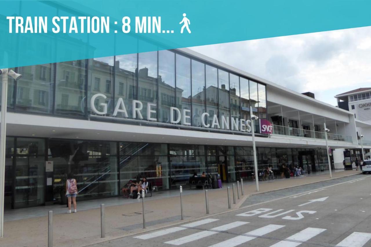 Le Forville : 400M Palais, Calme, Clim Cannes Dış mekan fotoğraf
